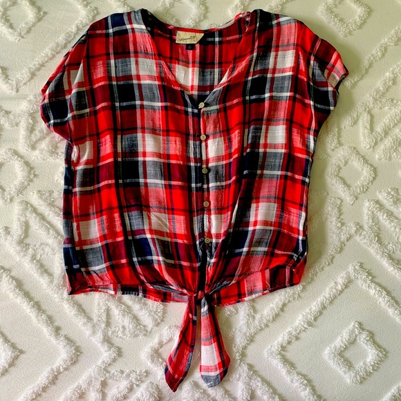 Plaid top - Picture 1 of 2